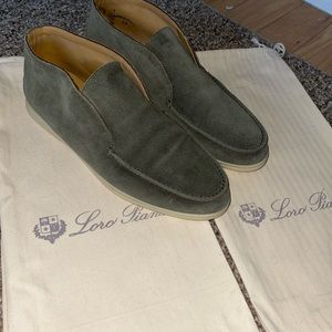 Loro piana men shoes olive color